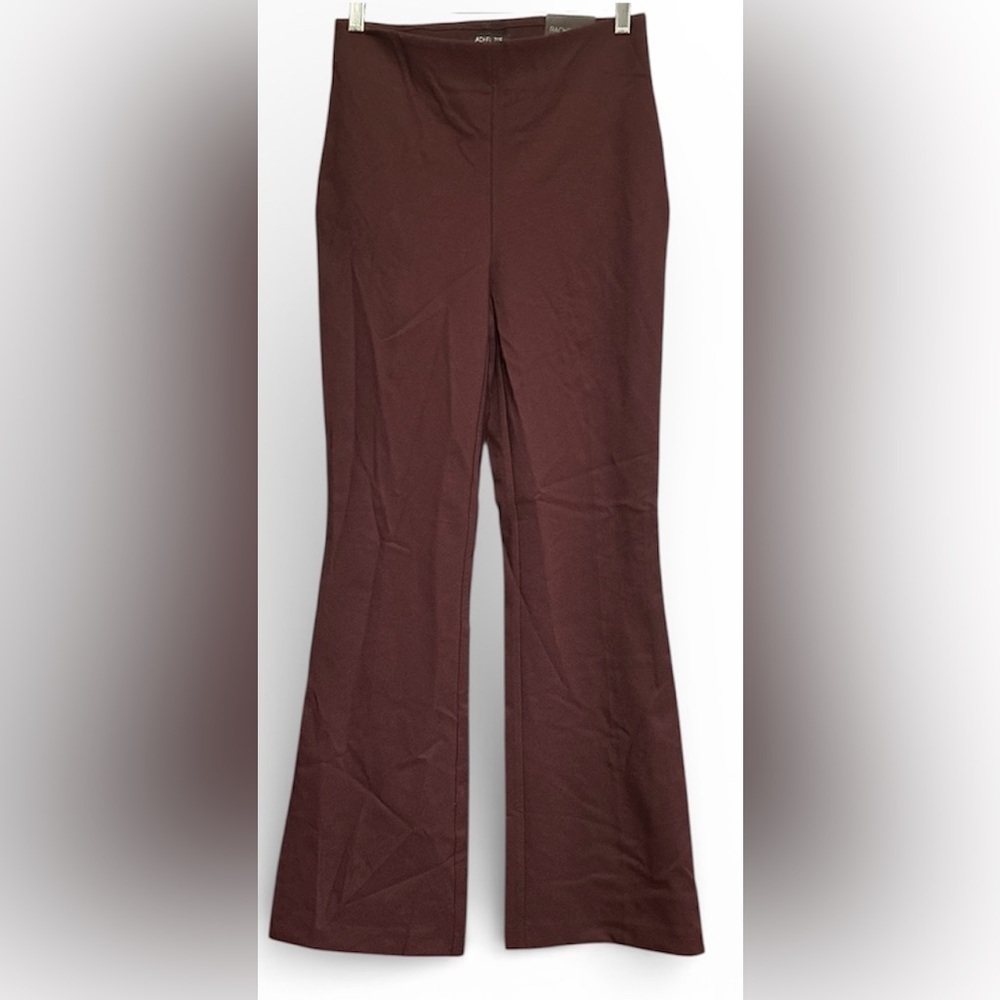 Rachel Zoe woman hi rise bootcut pants deep purple size 2 NWT